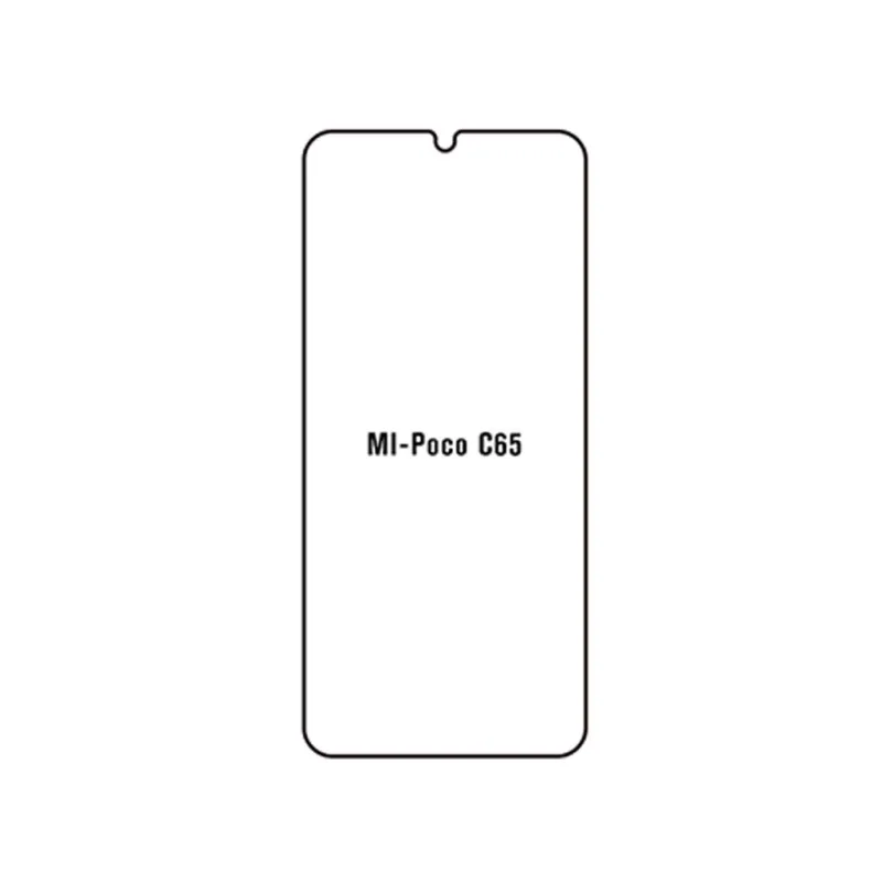 Ochranná fólia Sunshine Hydrogel pre Xiaomi Poco C65 Variant:: predná čirá