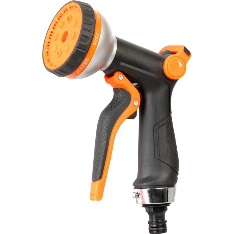 Pištoľ zavlažovacia Strend Pro Garden, 8 vzorov, plastová