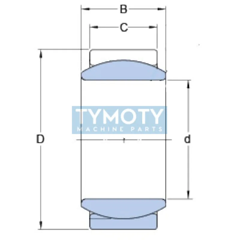 SKF GE 10 E kĺbové ložisko oceľ/oceľ