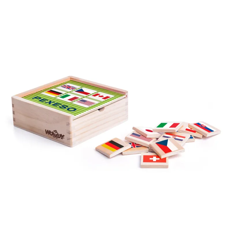 Woody Pexeso vlajky 44 ks