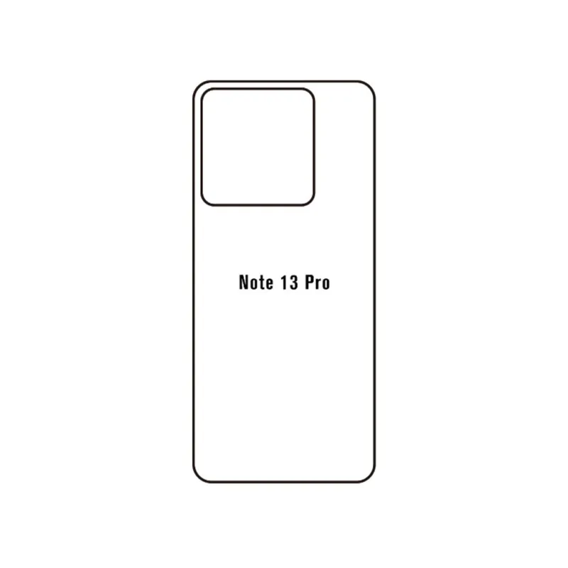 Ochranná fólia Sunshine Hydrogel pre Xiaomi Redmi Note 13 Pro Variant:: zadná matná