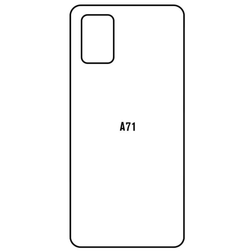 Ochranná fólia Sunshine Hydrogel pre Samsung Galaxy A71 (SM-A715) Variant:: zadná matná
