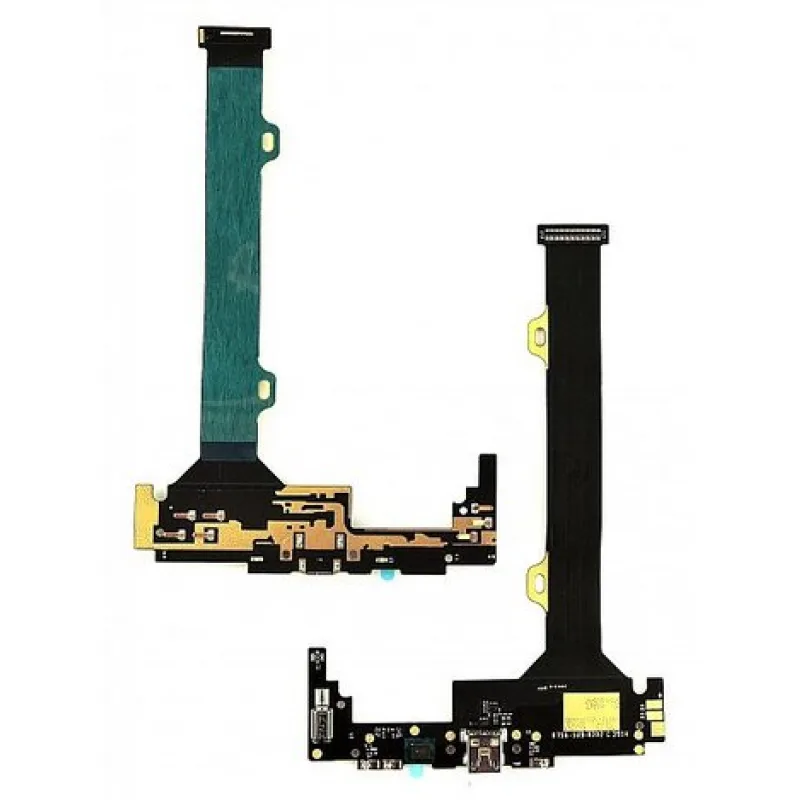 Flex kábel nabíjania Lenovo Vibe Z2 Pro K920 - Nabíjací Konektor a Mikrofón Variant:: Flex kábel