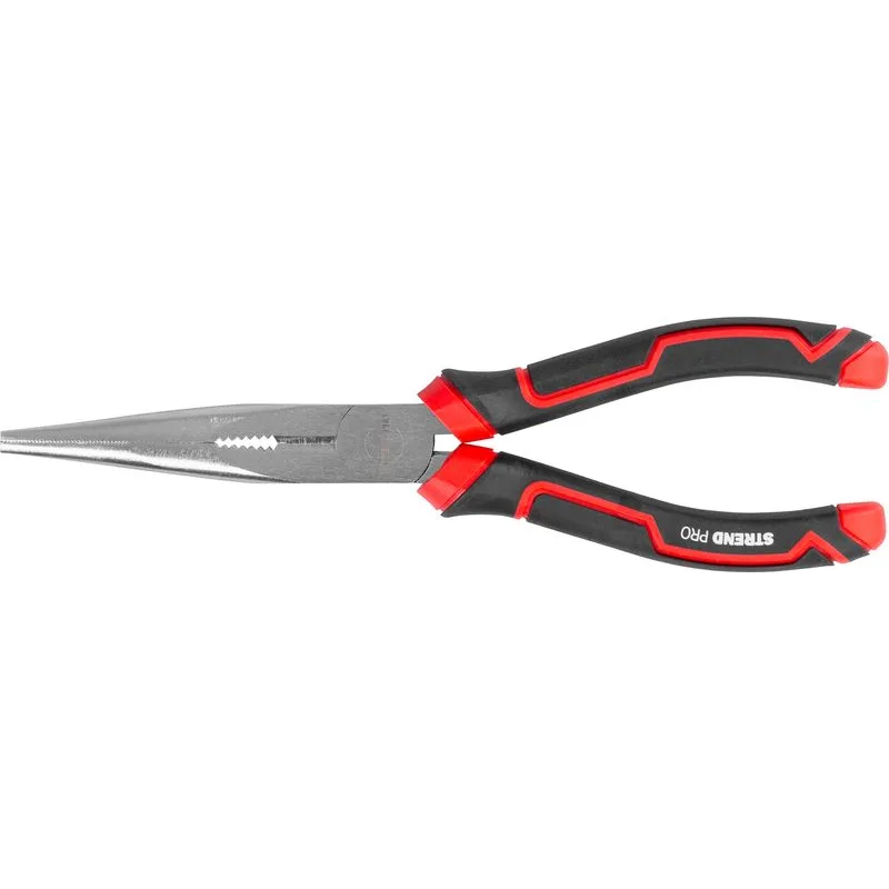 Kliešte Strend Pro Premium ComfortGrip DL412, 200 mm, s dlhými čeľusťami