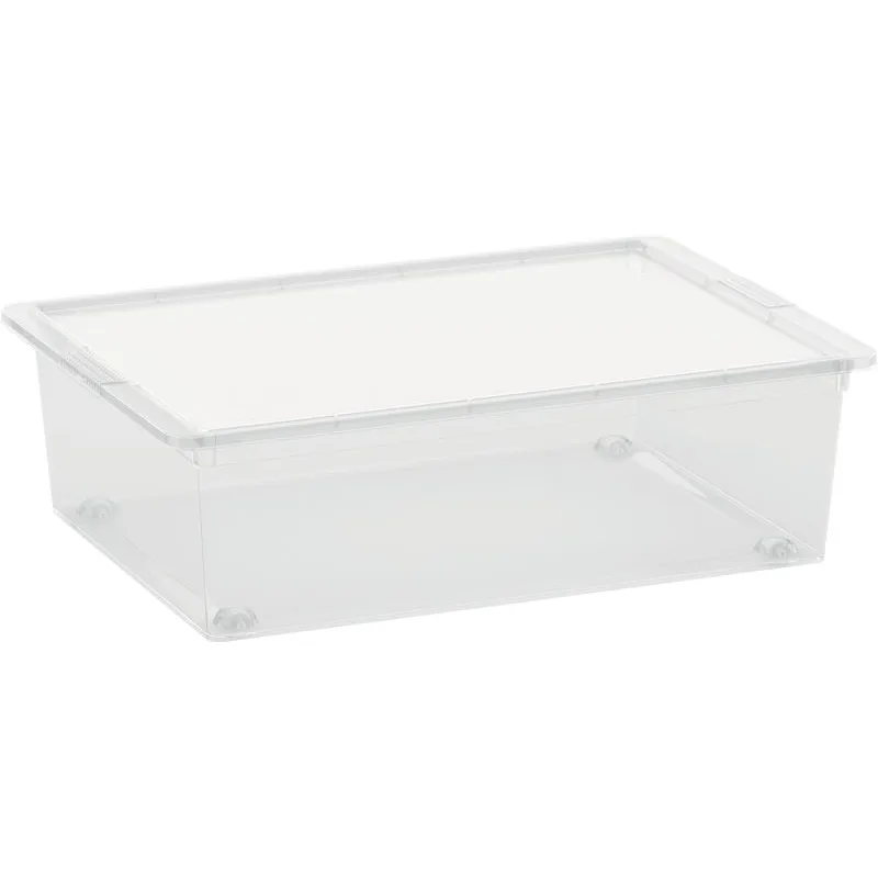 Box s vekom KIS C-box L, 27 l, priesvitný, 39×55×16 cm