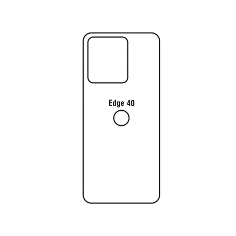 Ochranná fólia Sunshine Hydrogel pre Motorola Edge 40 Variant:: zadná čirá