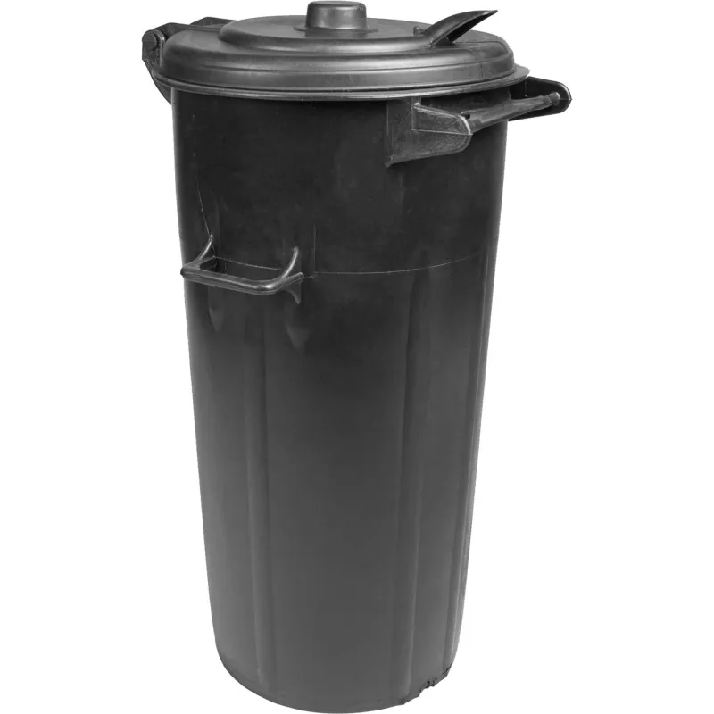 Smetná nádoba ICS P140100 100 l, plastová, čierna, HDPE