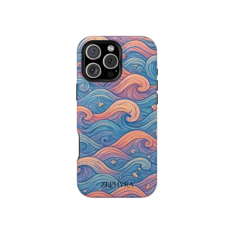 ZEPHYRA Sunset Waves - iPhone 16 Pro Kryt