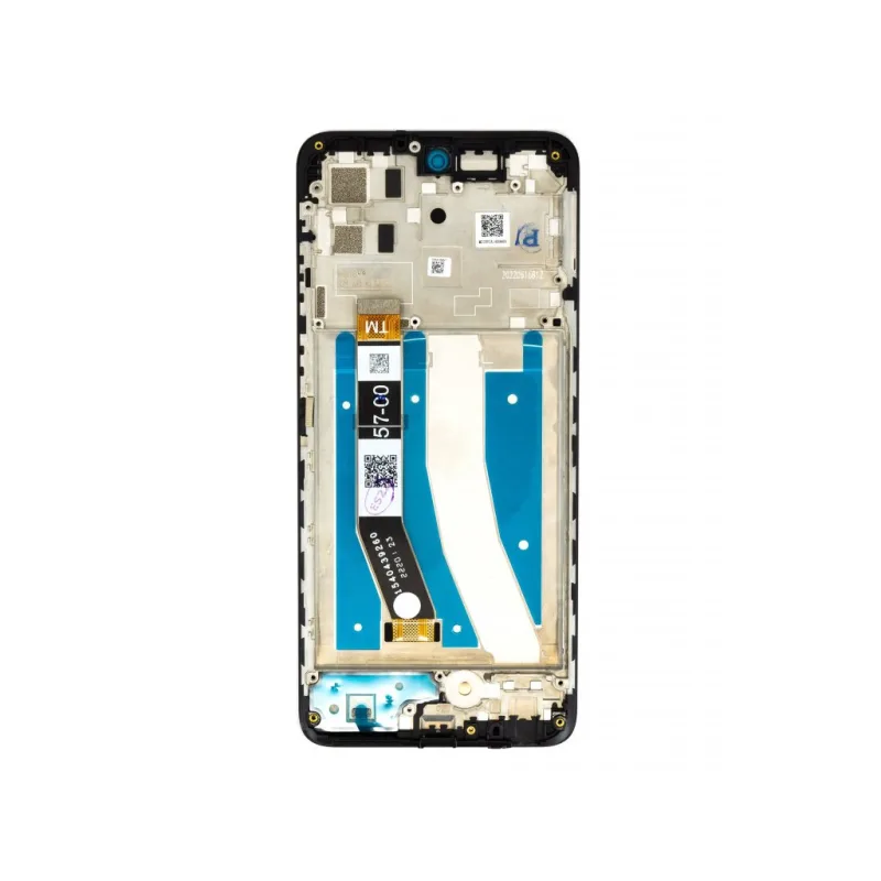 LCD displej + dotykové sklo Motorola Moto G32 Farba: Čierna + rám
