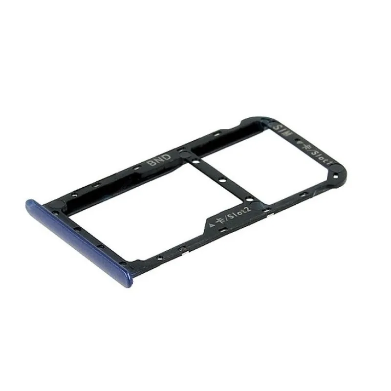 Huawei Honor 7X - Držiak - Slot SIM karty a SD karty Farba: Čierna