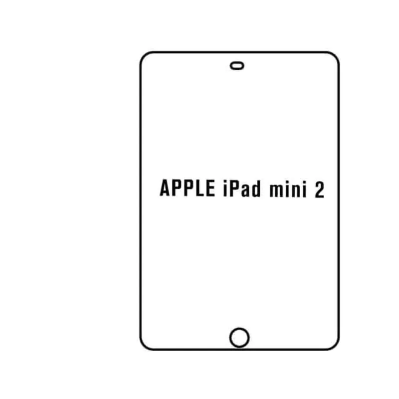 Hydrogel ochranná fólia pre Apple iPad mini 2 Variant:: predná čirá