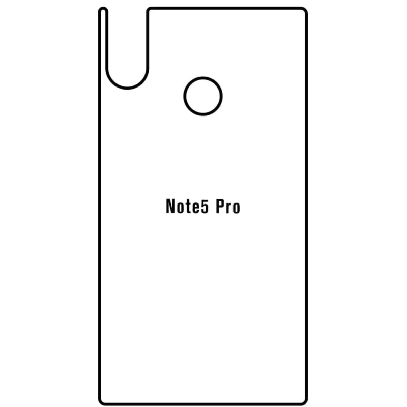 Ochranná fólia Sunshine Hydrogel pre Xiaomi Redmi Note 5 Pro Variant:: zadná čirá