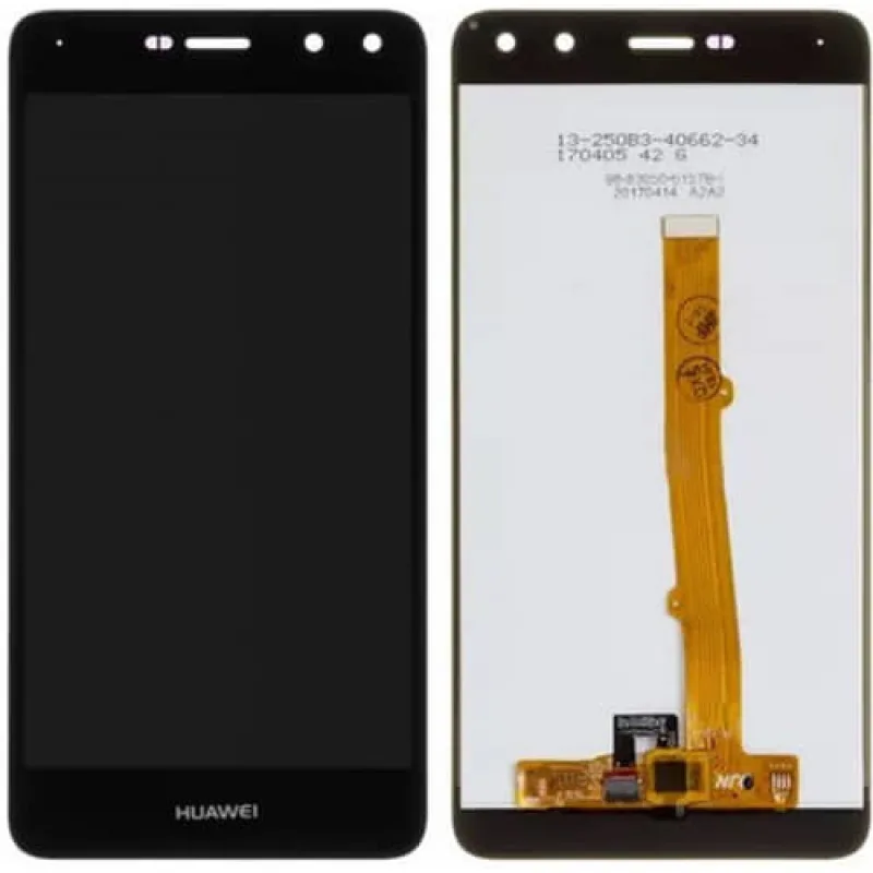 LCD displej + Dotykové sklo Huawei Y6 2017 Farba: Čierna