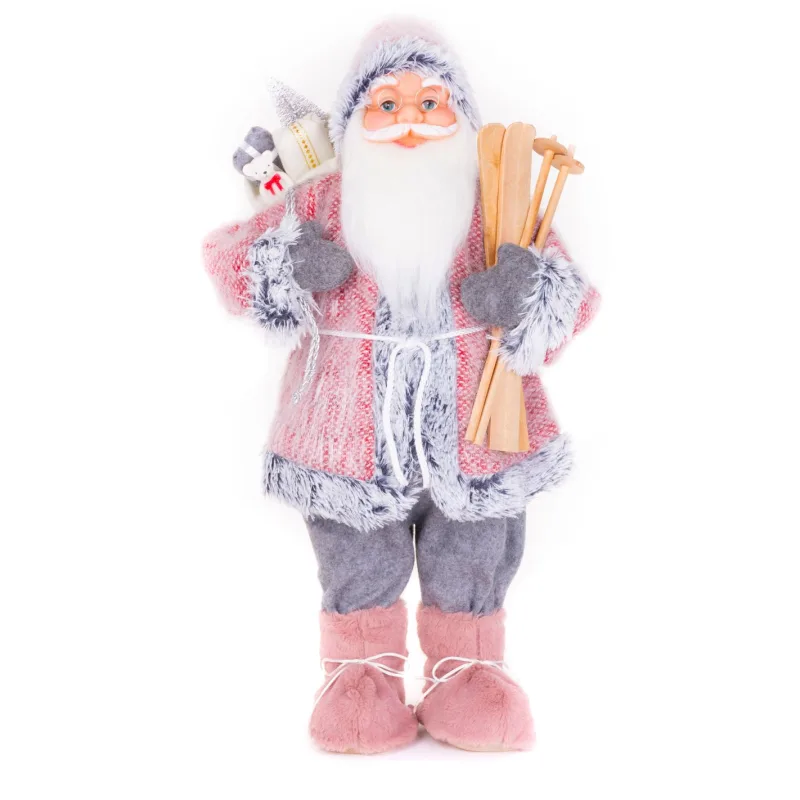 Dekorácia MagicHome Vianoce, Santa, 46 cm