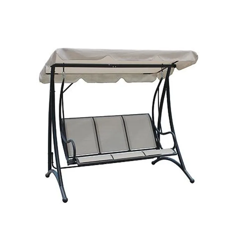 Hojdačka CASABLANCA, 194x119x170 cm, záhradná, béžová