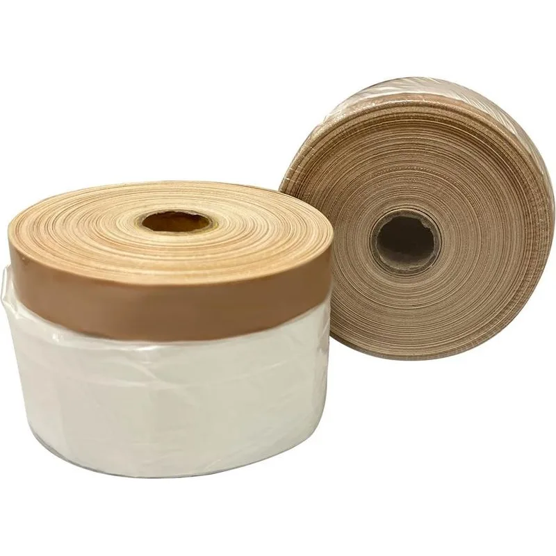 Fólia krycia Strend Pro 1100 mm × 25 m, PE, s látkovou páskou