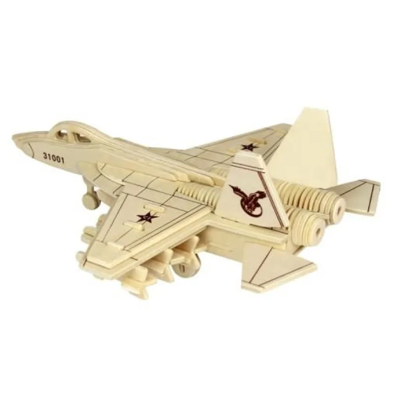 Woodcraft Drevené 3D puzzle Stíhačka J-31 P249