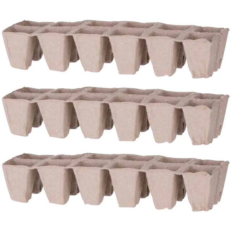 Sadbovač Herrison P1112, papierový, 12 priesad, bal. 3 ks