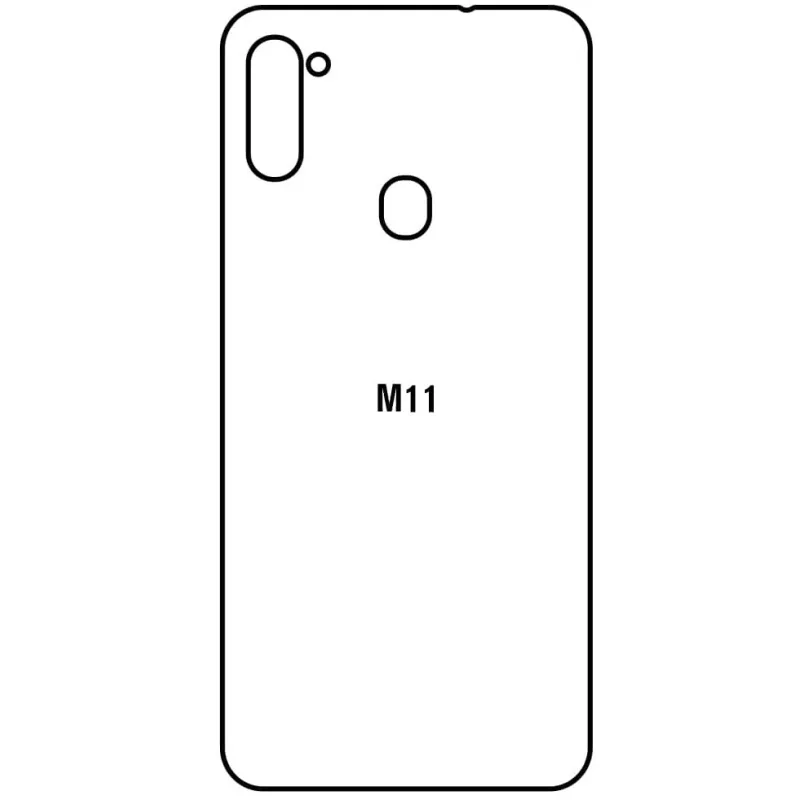 Ochranná fólia Sunshine Hydrogel pre Samsung Galaxy M11 (SM-M115) Variant:: zadná matná