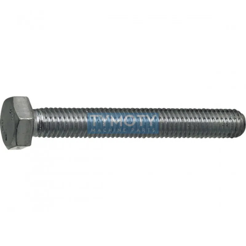 Skrutka šesťhranná celý závit DIN 933 M10x10-8.8 pozink