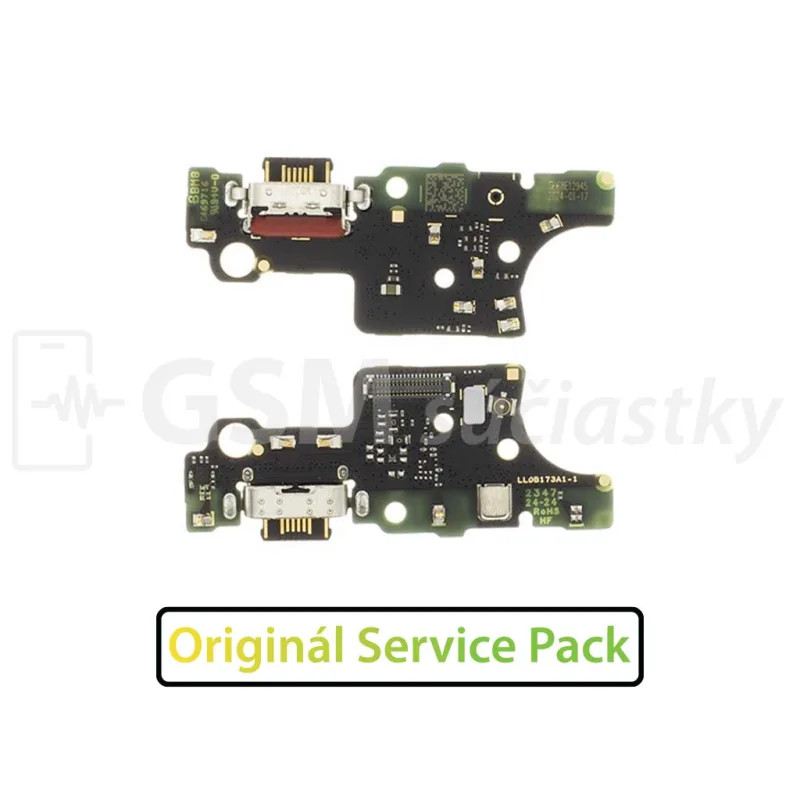 Doska nabíjania Motorola Moto G04 - nabíjací konektor, mikrofón Originál