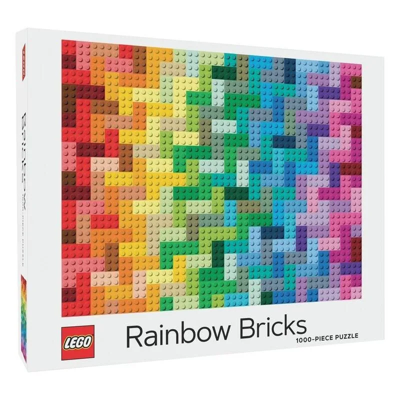 Chronicle Books Puzzle LEGO® Dúhové kocky 1000 dielikov
