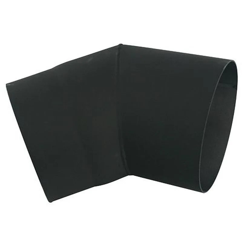 Koleno HS 45/160/1,5 mm, hrubostenné dymové koleno