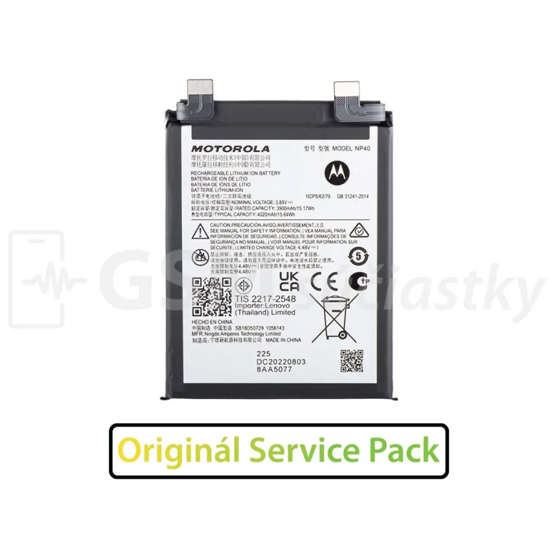 Batéria Motorola Edge 30 Neo - NP40 Original
