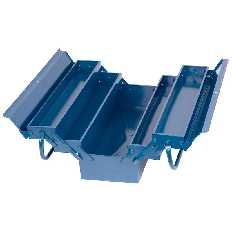 Kufor na náradie TB101B, 5-dielny, kovový, 430×200×210 mm
