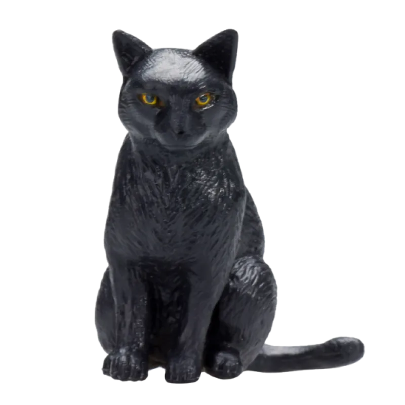 Mojo Mačka čierna sediaca