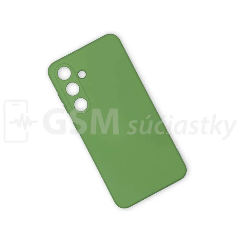 Soft Flex Silikónový kryt na Samsung Galaxy S24 5G, zelený