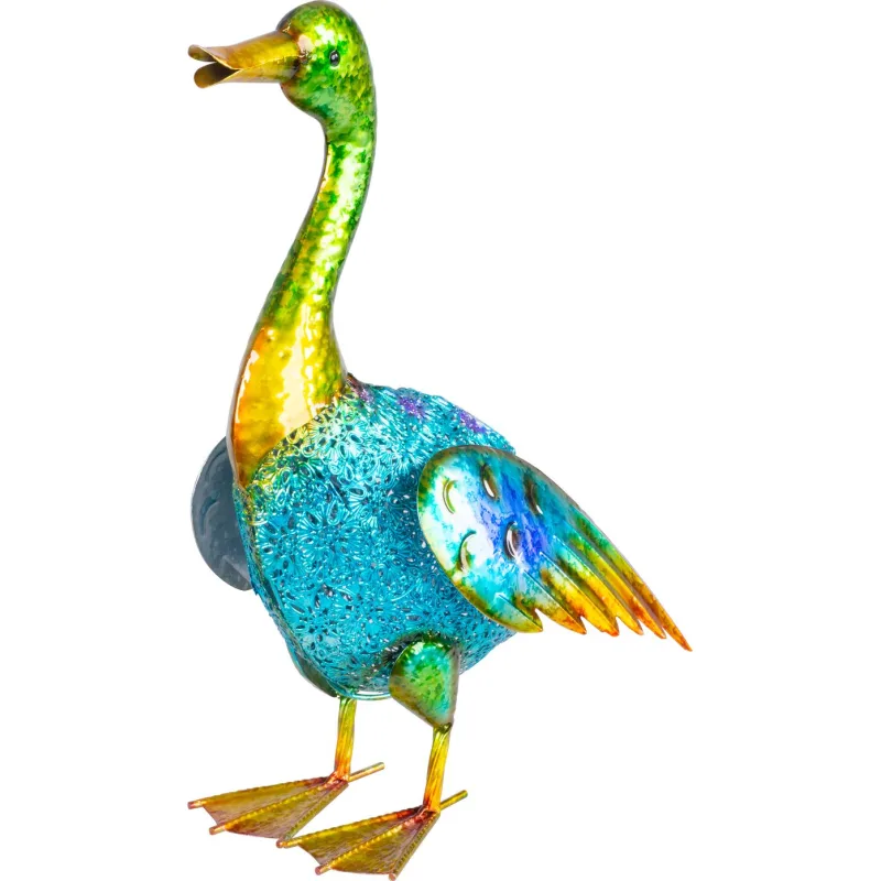 Záhradná dekorácia MagicHome Mecco, Kačka, farebná, 28 cm