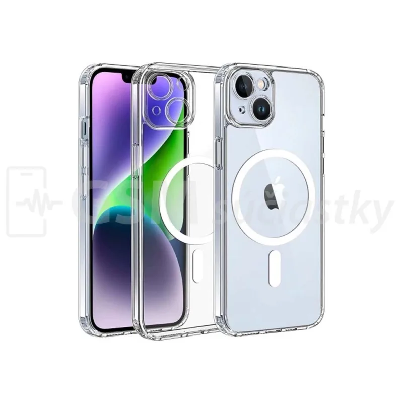 Puzdro MagSafe pre Apple iPhone 14 Plus, transparentné