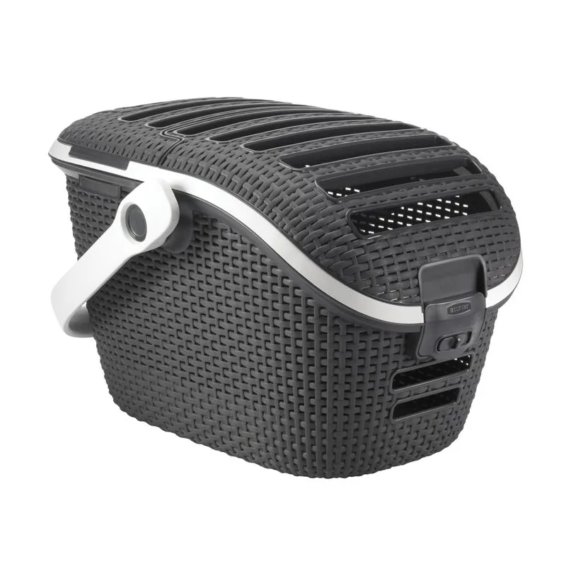 Box na mačku a psa Curver PET CARRIER, prepravný, antracit, 38x51x33 cm