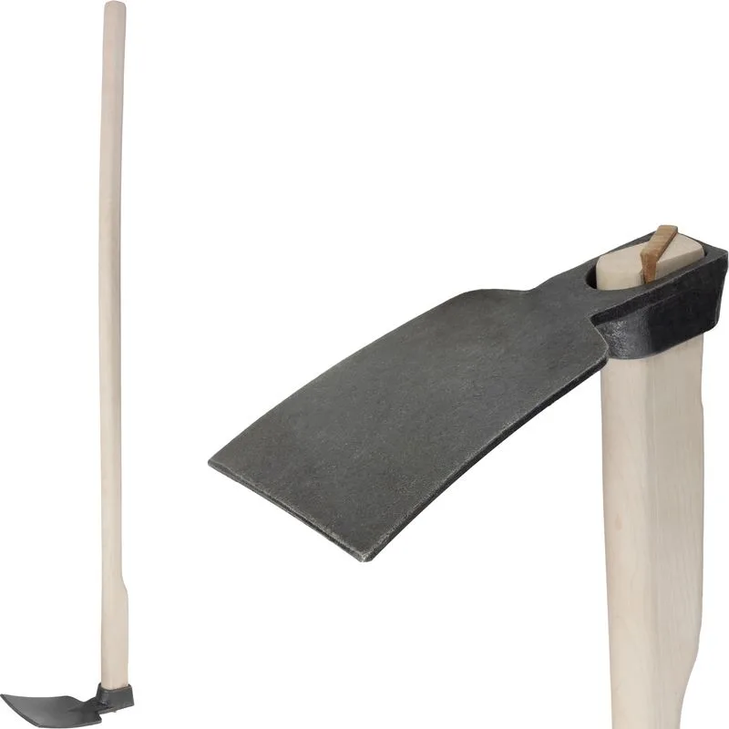 Motyka Gardex Budak 1060 g, plochá s drevenou násadou