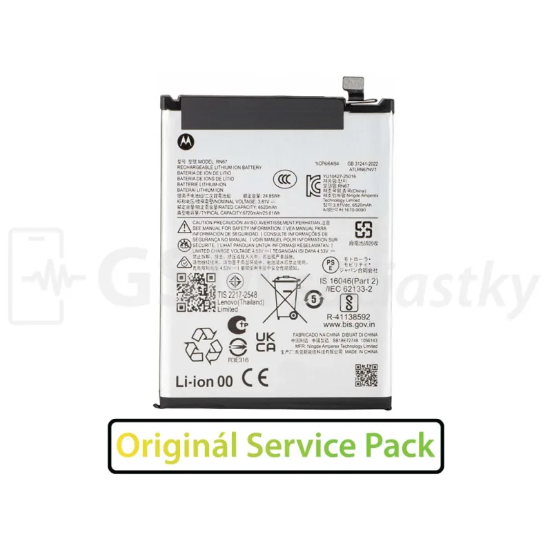 Batéria Motorola Moto G86 Power 5G - RN67 Original