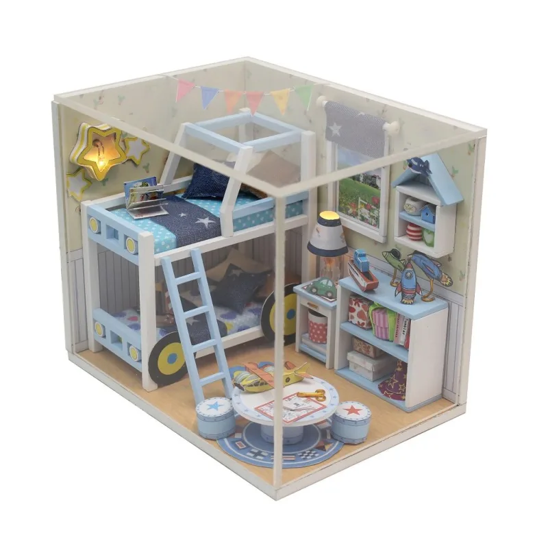 Dvěděti Miniatúra domčeka Charlesova izba