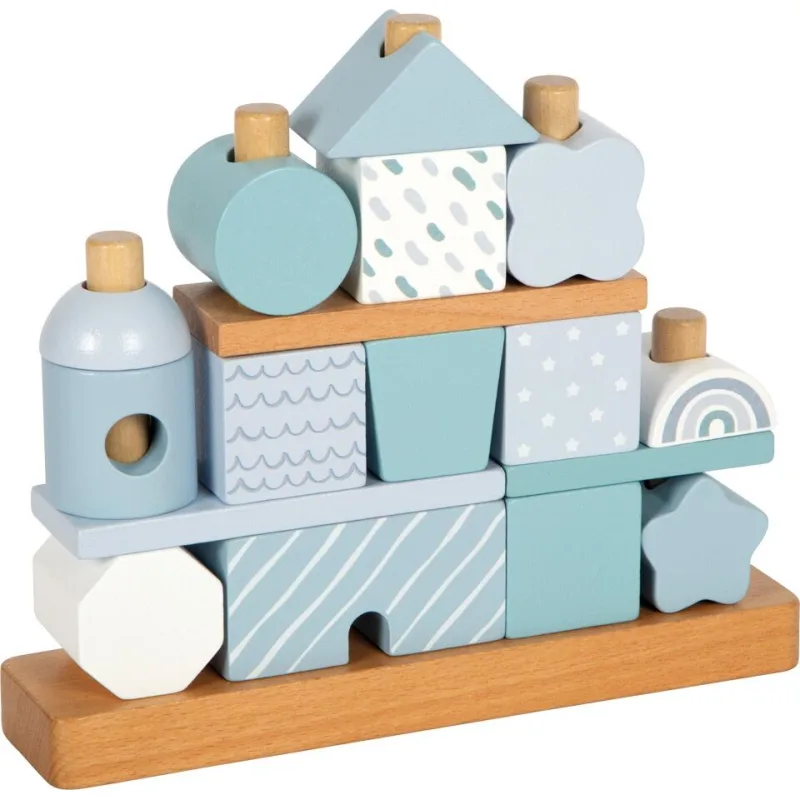 Nasadzovanie na tyč Domček modrý