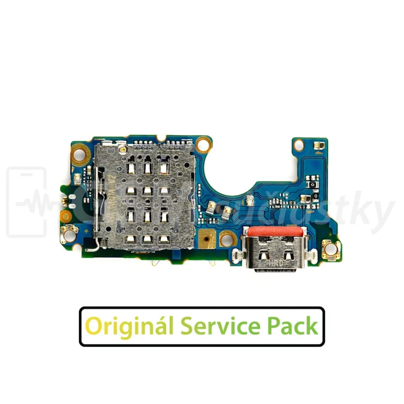 Doska nabíjania Motorola Moto G85 5G - nabíjací konektor, mikrofón Originál