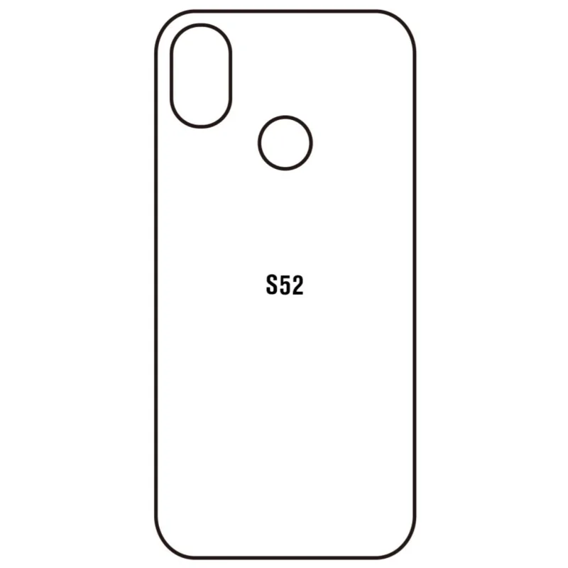 Ochranná fólia Sunshine Hydrogel pre Caterpillar CAT S52 Variant:: zadná matná