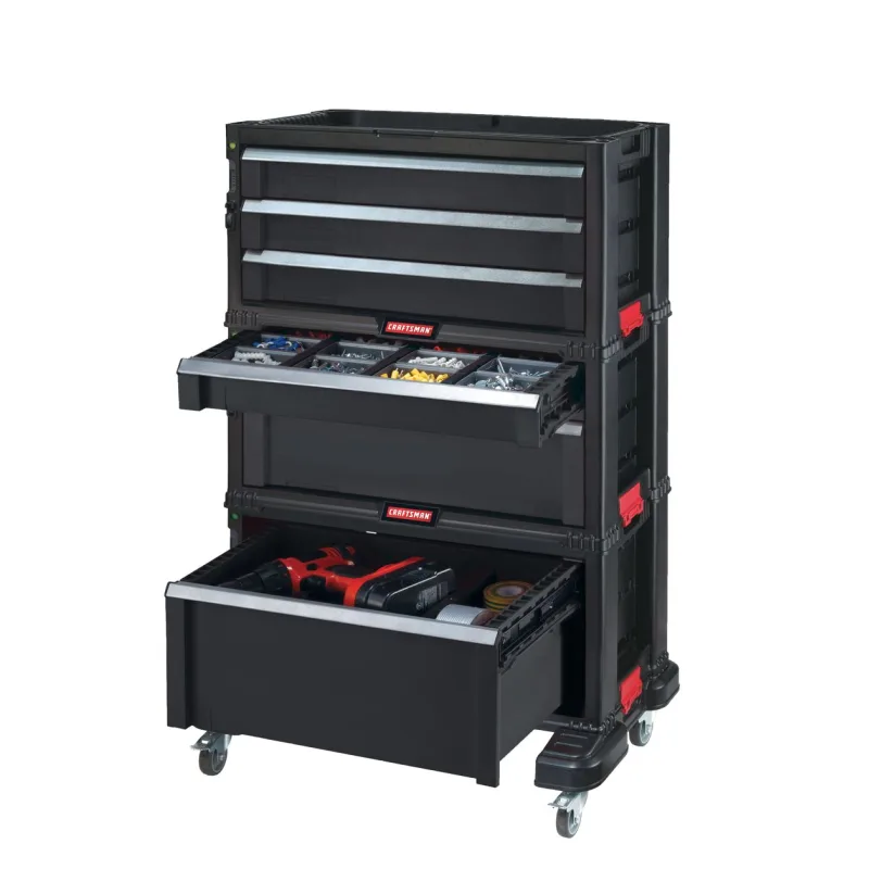 Box na náradie Keter 17201228 TOOL CHEST SET, 6 zásuviek, 560×750×290 mm