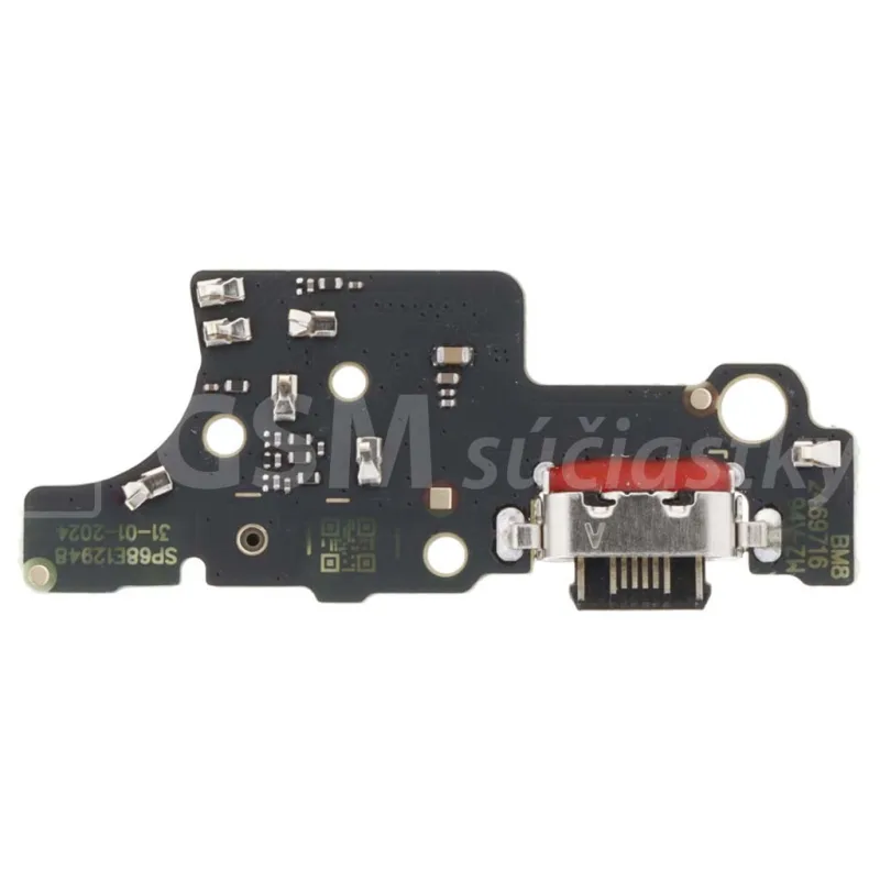 Doska nabíjania Motorola Moto E14 - nabíjací konektor, mikrofón