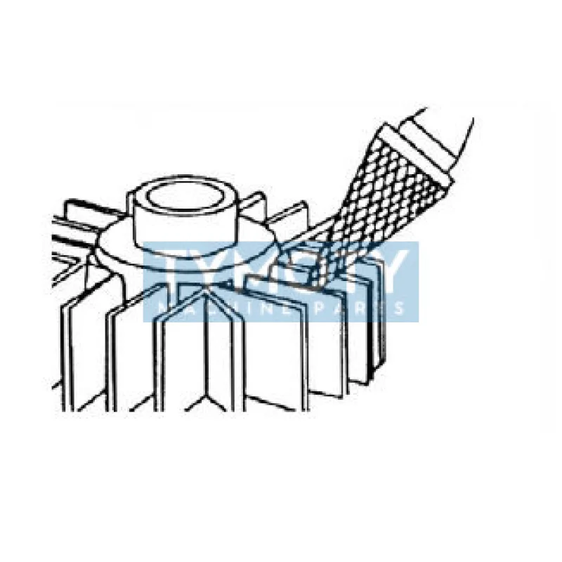 Technická fréza tvrdokovová, kužeľová, FREZA, M0613x03