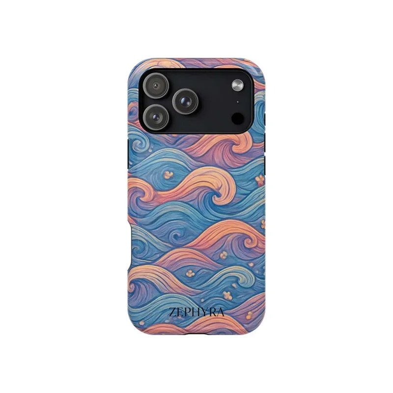 ZEPHYRA Sunset Waves - iPhone 17 Pro Max Kryt