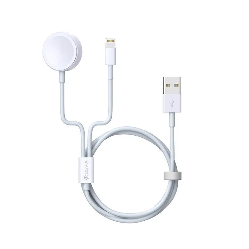 USB Nabíjací Kábel Lighting + Apple Watch (USB-A)