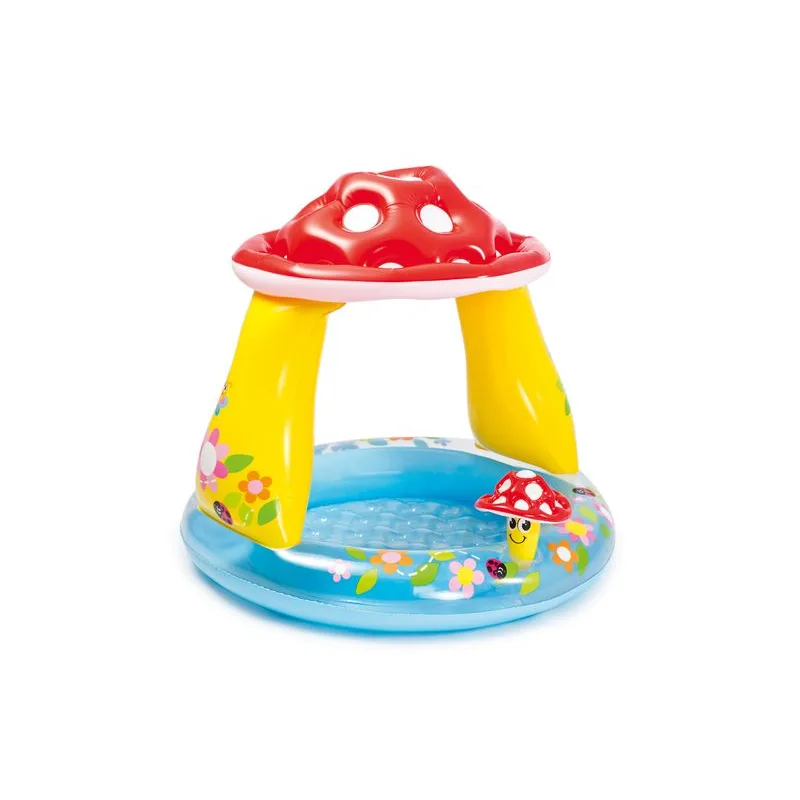 Intex 57114 Mushroom Bazénik detský, nafukovací, so strieškou, 1,02x0,89 m