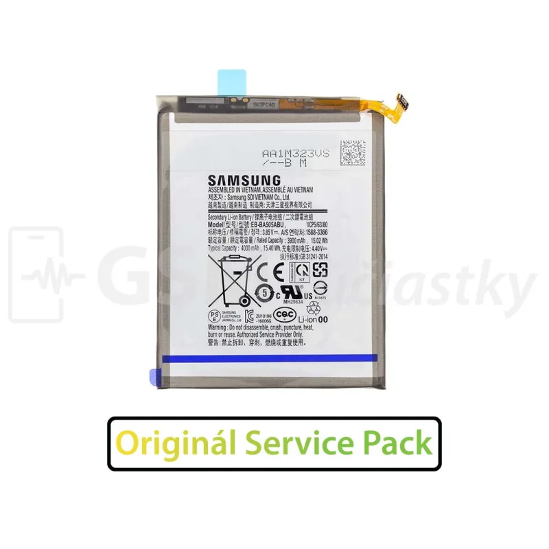 Batéria Samsung Galaxy A50, A505 - BA505AB Variant:: Originál
