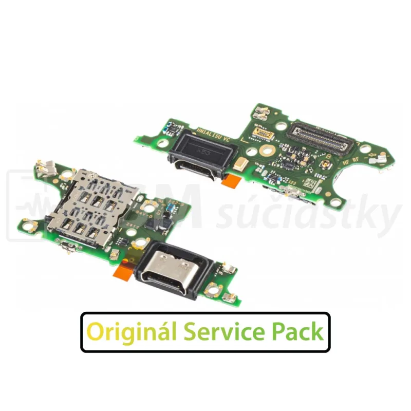 Doska nabíjania Honor Magic 6 Lite - nabíjací konektor, mikrofón Originál