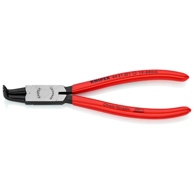 Kliešte KNIPEX 44 21 J21 – 19-60 mm, zahnuté 90°