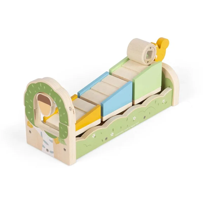 Motorická rampa s veveričkou